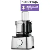 Kenwood FDM301SS, 2,1 L, Musta, Ruostumaton teräs, 1,2 L, Leikkuu, Jauhatus, Sekoitus, Karkea, Hienojakoinen, 3 levyt