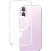 PanzerGlass HardCase Mag Safe -suojakotelo, Apple iPhone 16 Plus, kirkas