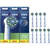 Oral-B Pro Cross Action -vaihtoharjat, 9 kpl