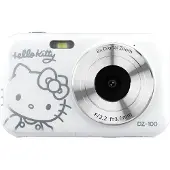 Yashica x Hello Kitty Edition DZ-100 digikamera, valkoinen