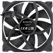 Chieftec 120mm pwm fan with 4pin pwm retail packing
