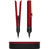 Dyson Airstrait Red Velvet och Gold