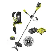 Ryobi Hiiliharjaton ruohoraivaussaha 36 V 5,0 Ah 40 cm