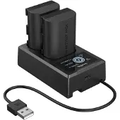 SmallRig 5409 kamera-akku- ja laturisarja, Canon LP-E6P