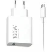 Xiaomi MDY-19-ER - Virtalähde - 100 Watt - 5 A - Pikalataus, PD 2.0, PD 3.0, QC 2.0, QC 3.0, PD/PPS (USB) - kaapelissa: USB-C