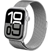 Crong Milano Steel - Apple Watch 38/40 mm stainless steel strap (silver)
