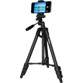 Rollei 22638 kolmijalka älypuhelin/Toimintakamera 3 jalkoja, musta