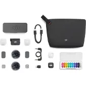 DJI Mic Mini 2, kaksi lähetintä + vastaanotin + latauskotelo