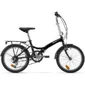 ATALA Zeno 20" 6-v -taittopyörä, musta