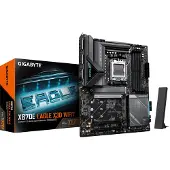 Gigabyte X870E EAGLE X3D WIFI 7 (black) motherboard for AMD AM5 processors with Wi-Fi 7 and Bluetooth 5.4 (X870E EAGLE X WF7)