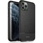 Crong Prestige Carbon Cover Case for iPhone 11 Pro (black)
