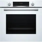 Bosch Serie 4 HBA534BW3, Keskikokoinen, Sähköuuni, 71 L, 3400 W, 71 L, Pakotettu tuuletin