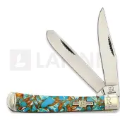 Rough Ryder Trapper Amber Turquoise linkkuveitsi