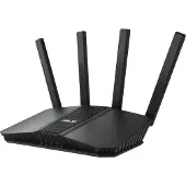 Asus RT-BE82U -reititin, Wi-Fi 7, BE6500, Dual-band, 2,5G WAN -portilla, musta
