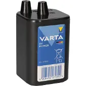Varta 4R25X 8500mAh (431) 6V, Kertakäyttöinen akku, Sinkkikloridi, 6 V, 1 kpl, 8500 mAh, Musta (431101111)