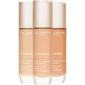 Clarins Ikuinen pitkä -huollettava läpinäkymätön perusta ja kosteuttaminen -pitkä -kattava kosteuttava meikki läpinäkymättömällä vaikutuksella 30 ml 1