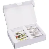 Fiskars Ff Bestiksæt, 16 Dele, I Gaveæske, Mat - Silver - ONE SIZE
