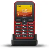Doro LEVA L11 4G puhelin, punainen