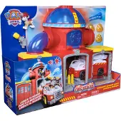 Ryhmä Hau Fire Rescue Fire Station Playset - Red - ONE SIZE