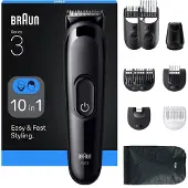 Braun AIO3560, musta, 0,5 mm, 2,1 cm, Akku, 50 min, Sisäänrakennettu akku