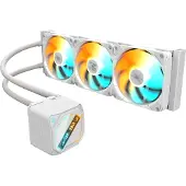 Gigabyte GP-GME 360I 360mm ARGB -nestejäähdytin, valkoinen