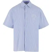 Another Cotton Lab Another Short Sleeve Paita blue striped Koko M