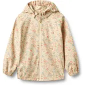 Wheat Rainwear Chardy jacket Flowers And Seashells Flowers And Seashells 104 cm Keltainen 104 cm Tytöt