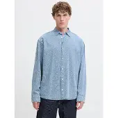 Jack & Jones Jornorrebro Denim Shirt Ls Sn - Blue - XXL