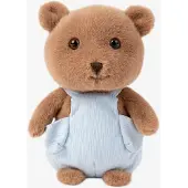 Teddykompaniet Nalle Med Snickarbyxor - Brown - 22 CM