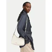 Michael Kors Md Conv Pouchette Xbody - White - ONE SIZE