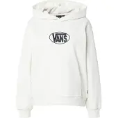 Vans Oval Logo Relaxed Pullover - White - L