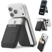 Spigen S314-4 Slim Fold MagSafe -lompakko korttipaikalla – musta