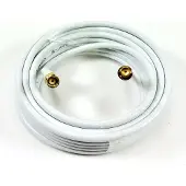 Finnsat SMF-5 -antennijatkojohto, SMA-uros - SMA-naaras, 5 metriä, LMR-200, 50 ohmia, valkoinen