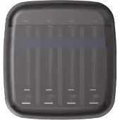 XTAR BC4 USB-C paristolaturi AA / AAA – 4 paikkaa myös USB-lähtö