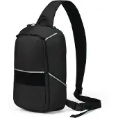 Dicota Sling Bag Reflective -olkalaukku, musta