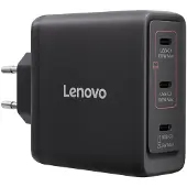 Lenovo 100 W GaN USB-C -kannettavan laturi, musta