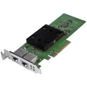 Dell Broadcom 57416 Dual Port 10Gb Base-T PCIe Adapter Low Profile Customer Install (540-BBVM)