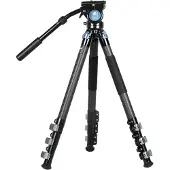 Sirui Carbon Fiber Tripod Kit with VideoHead L-324F + VH-10 jalustapakkaus