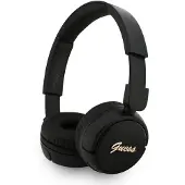GUESS Metal Logo Script Bluetooth 5.3 On-Ear kuulokkeet - musta