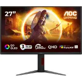 AOC Q27G4ZD 27" QHD, QD-OLED, 280Hz -pelinäyttö, USB hub