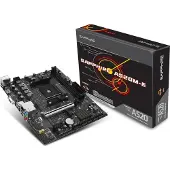 Sapphire A520M-E, AMD, Kanta AM4, AMD Ryzen 3000 Series, AMD Ryzen 4000 Series, AMD Ryzen 5000 Series, Kanta AM4, DDR4-SDRAM, 64 GB (52119-04-40G)