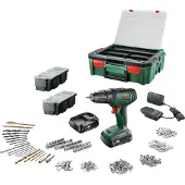Bosch Akkuporakone 18V, 2x1,5Ah akkua ja laturi, S-Box