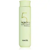 MASIL 5 Probiotics Apple Vinegar syväpuhdistava shampoo hiuksiin ja päänahkaan 300 ml