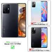 Cadorabo Xiaomi 11t/11t Pro 3x karkaistu lasi suojakalvo