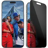 PanzerGlass iPhone 16 Pro Max näytön suojalasi Ultra-Wide Fit Privacy mukana sovitin