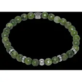 Edd. Beads Bracelet 6Mm - Green - 5 cm