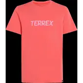Adidas K Mt Logo Tee - Coral - 116
