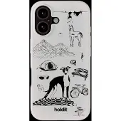Holdit Phone Case Graphic MagSafe Compatible Wool Gray iPhone 16