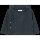 Mango Knit Hood Cardigan - Navy - 12-18M