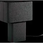 Leitmotiv Table Lamp Boaz Recto - Black - H33CM
